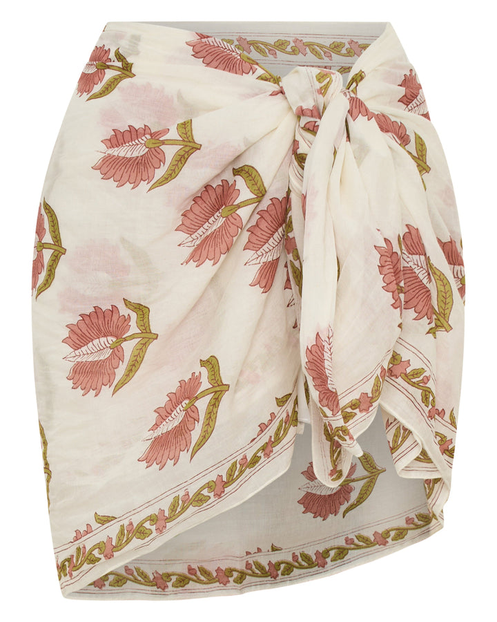 Ria Sarong ~ Strawberry Cream