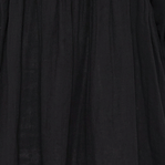 Kyra Midi Dress ~ Black Gauze