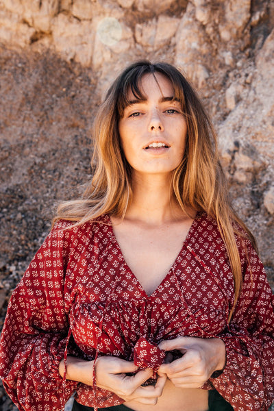 Rashmi Blouse ~ Scarlett